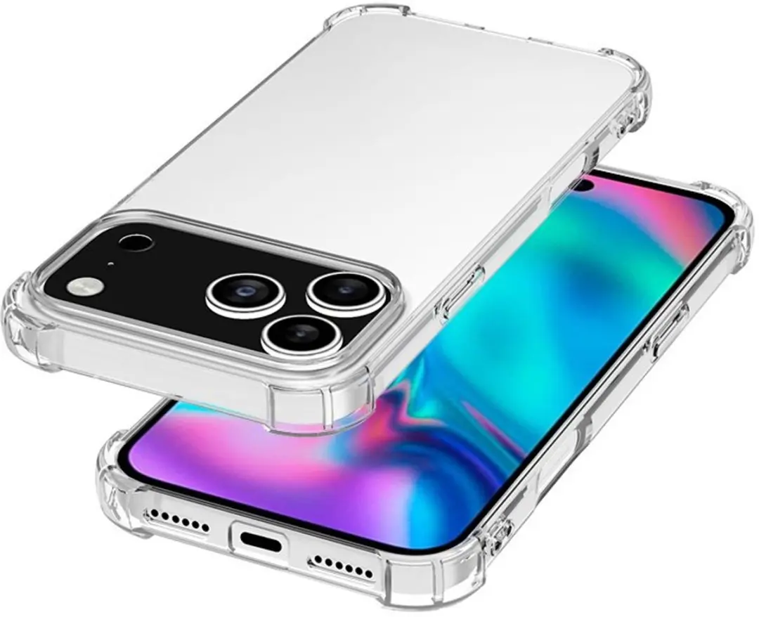 MobiQ Clear Rugged Hoesje 46-01425 - iPhone 17 Pro Max
