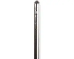 Nudient Thin Glossy Case iPhone 7/8/SE IP8NN-TPUB - Zwart/Transparant