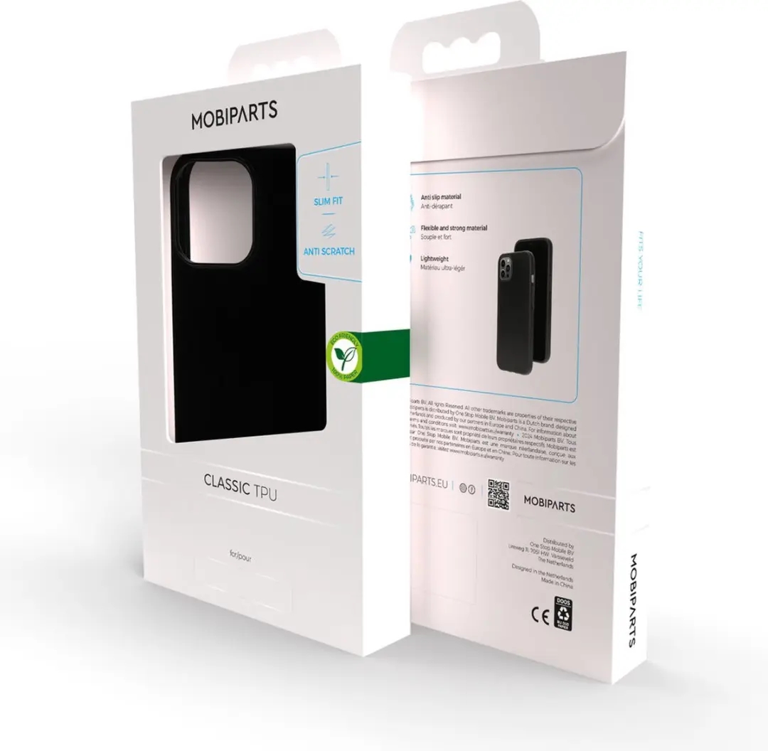 Mobiparts Classic TPU Hoesje iPhone 14 Plus - MP-5000507 - Zwart