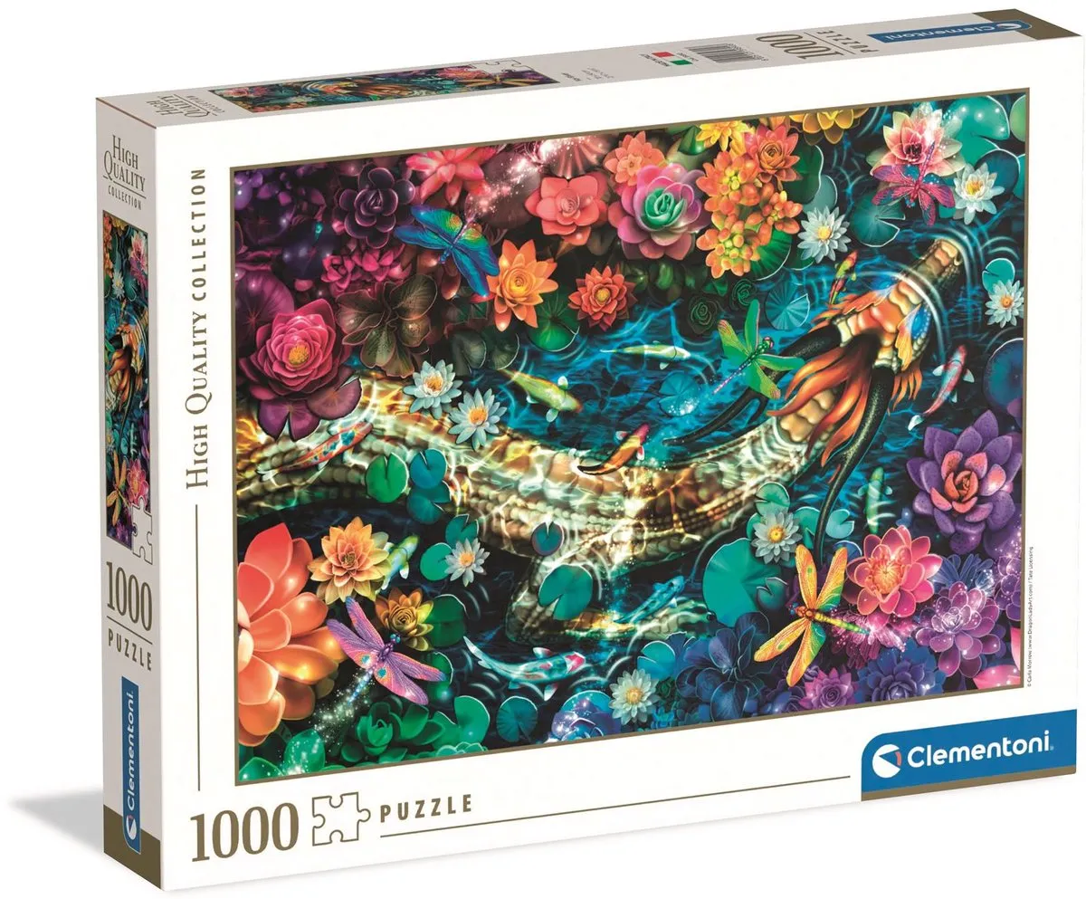Clementoni Koi Rivier Puzzel 1000 Stuks - Multikleur