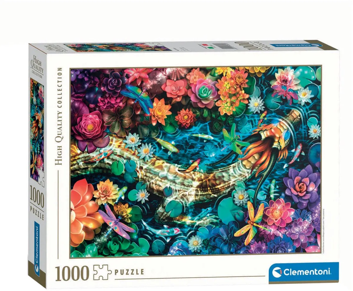 Clementoni Koi Rivier Puzzel 1000 Stuks - Multikleur - afbeelding 6 van 6
