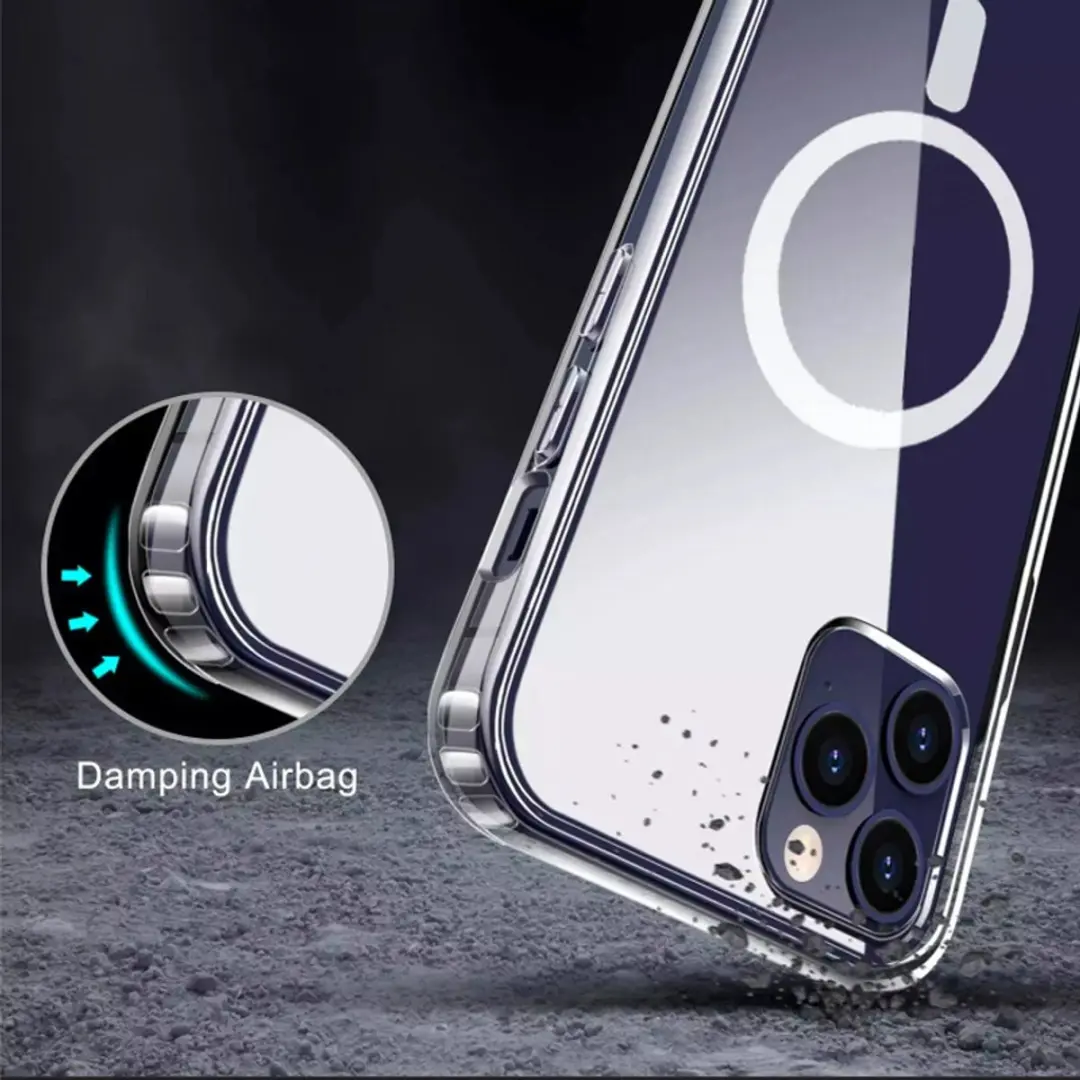 MobiQ iPhone 12 Pro Hoesje 13-00485 - Transparant