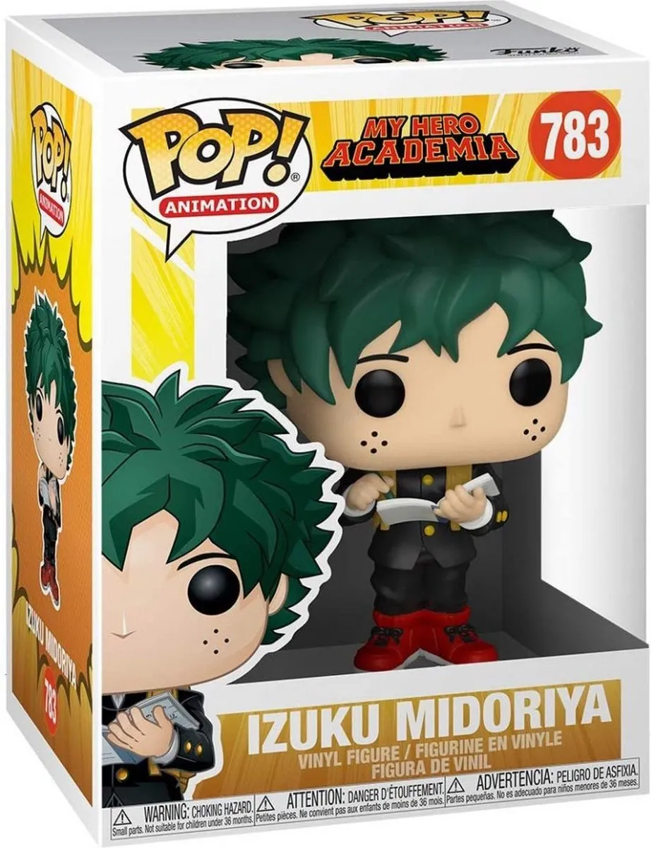 Funko My Hero Academia POP! Animation Deku - 9cm - Multicolor