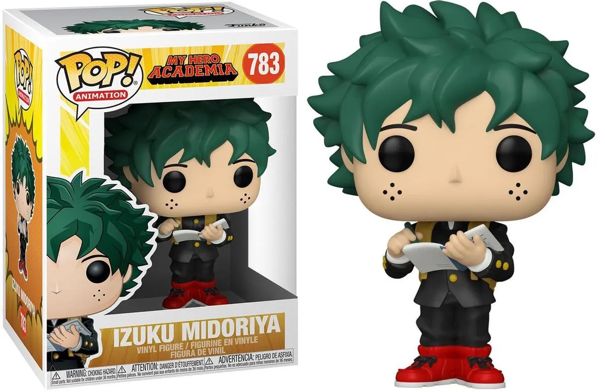 Funko My Hero Academia POP! Animation Deku - 9cm - Multicolor