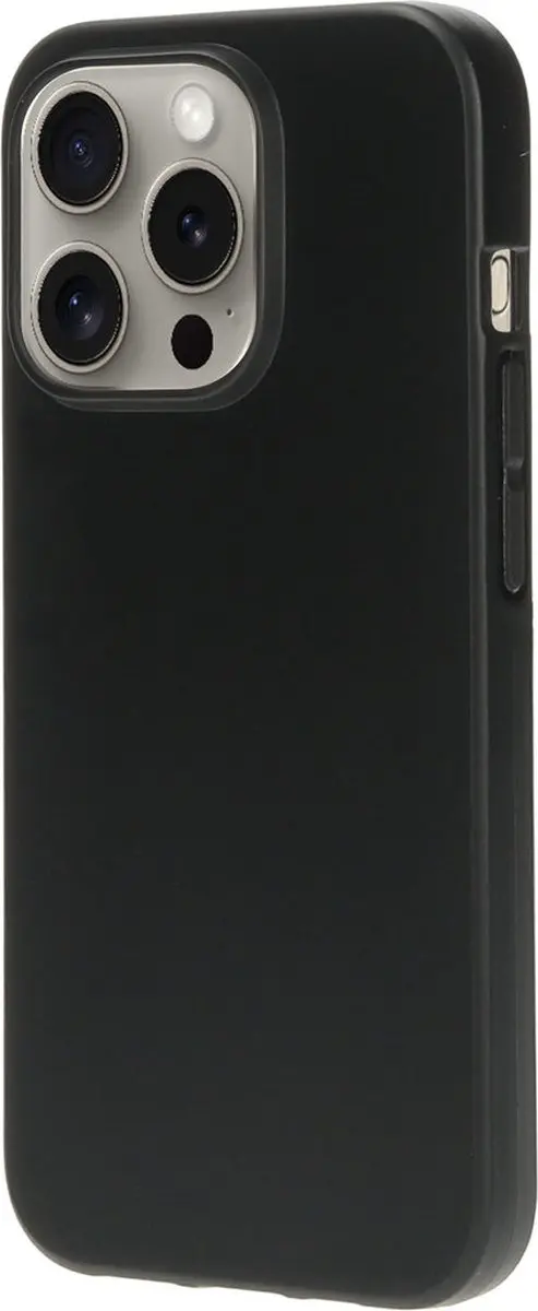 Mobiparts MP-124361 Hoesje iPhone 15 Pro - Zacht TPU - Zwart - afbeelding 6 van 6