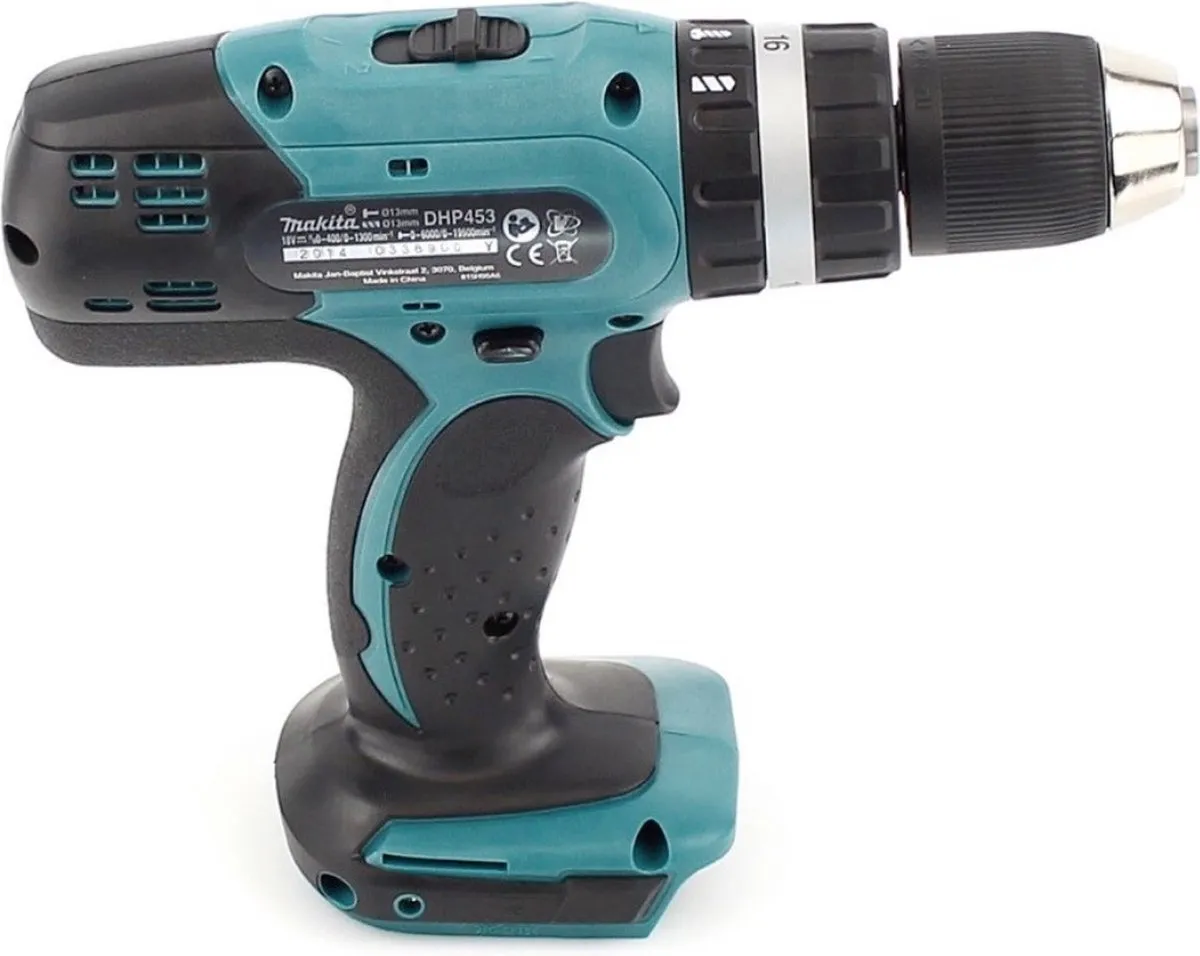 Makita DHP 453 ZJ Klopboormachine 18V - 42Nm - 16 standen - afbeelding 5 van 5