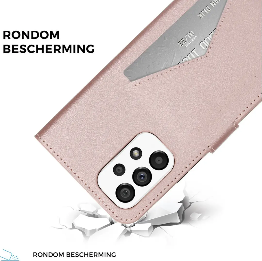 Mobiparts Classic Wallet Hoesje Samsung Galaxy A53 5G - Roze - MP-5000909