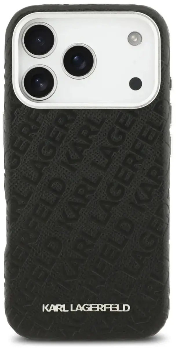 Karl Lagerfeld Gestempeld Magsafe Hoesje iPhone 17 Pro