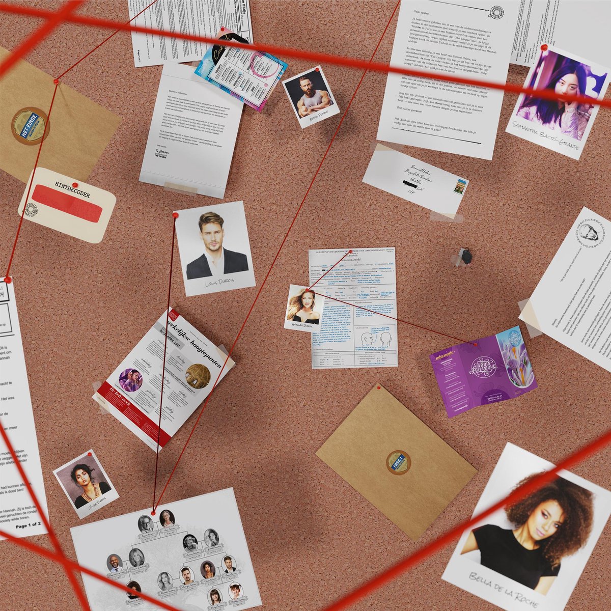 Goliath Investigation Files: Moord in Parijs - Misdaadspel - Escape Game