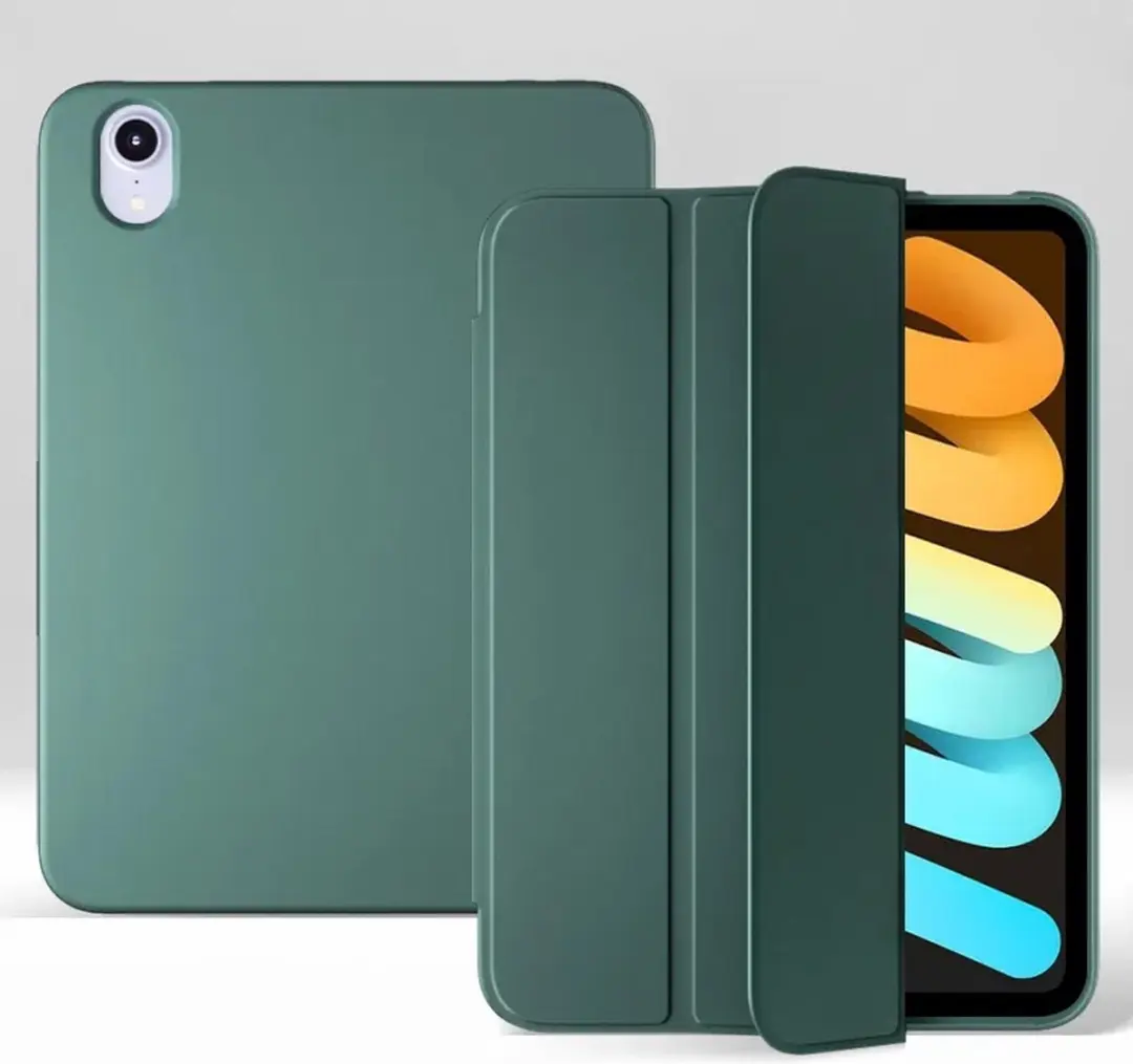 MobiQ Flexibel Pencil Hoesje 13-01246 - iPad Mini 6 8.3" - Donkergroen