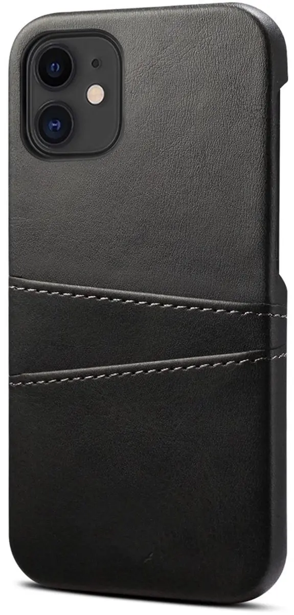 MobiQ Leather Snap On Wallet iPhone 15 Pro