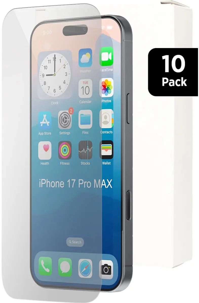 Mobiparts iPhone 17 Pro Max Schermbeschermer