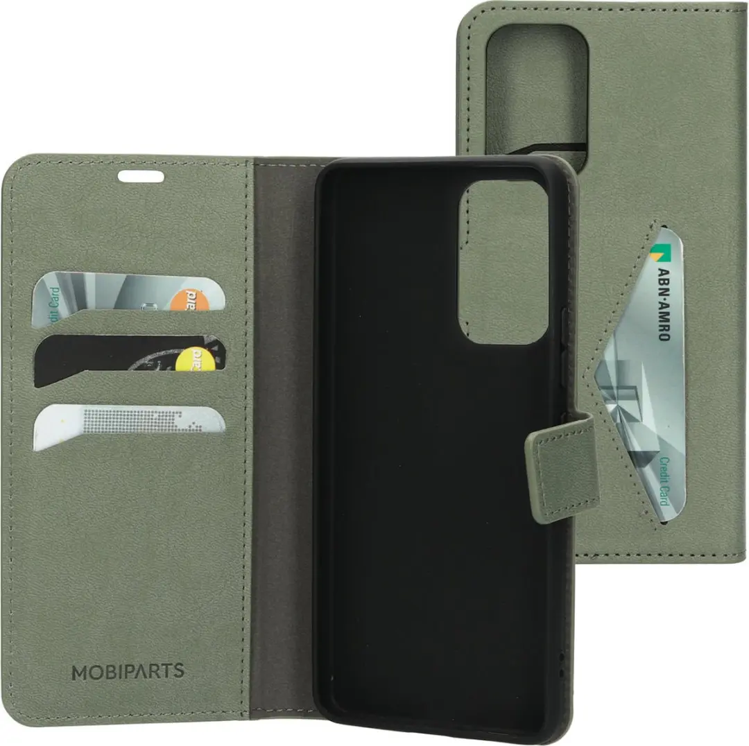 Mobiparts MP-121839 Hoesje Samsung Galaxy A53 5G - Wallet Eco Leer Groen