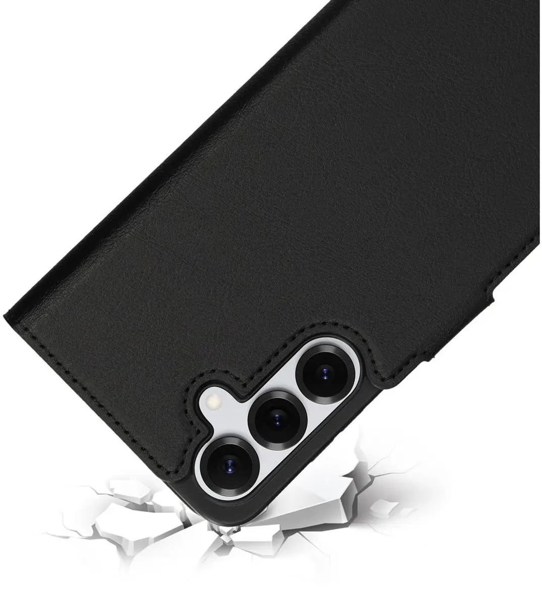 Mobiparts MP-128574 Hoesje Samsung Galaxy S25 Plus - Wallet - Zwart