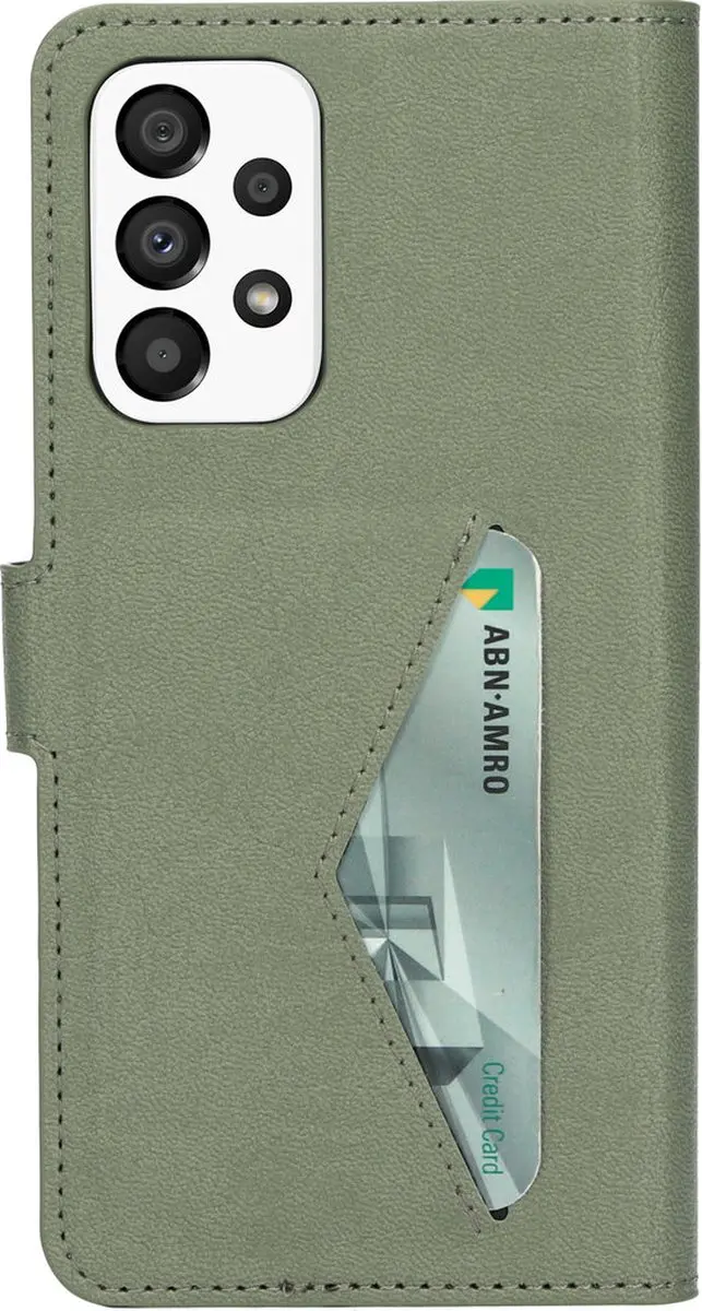 Mobiparts MP-121903 Hoesje Samsung Galaxy A33 5G - Wallet - Groen