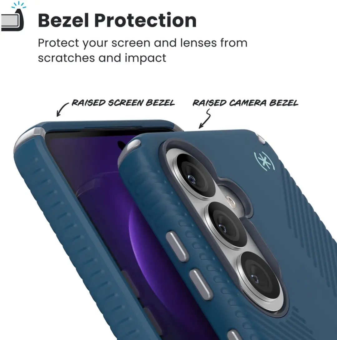 Speck Presidio2 Grip 151058-3261 Hoesje - Samsung Galaxy S26 - Blauw - afbeelding 6 van 6