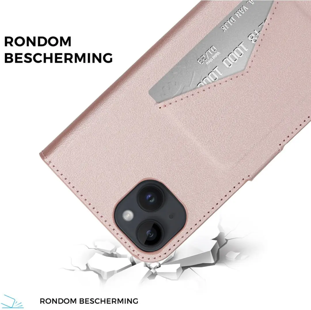 Mobiparts Classic Wallet Hoesje MP-5001089 - iPhone 14 Plus Roze