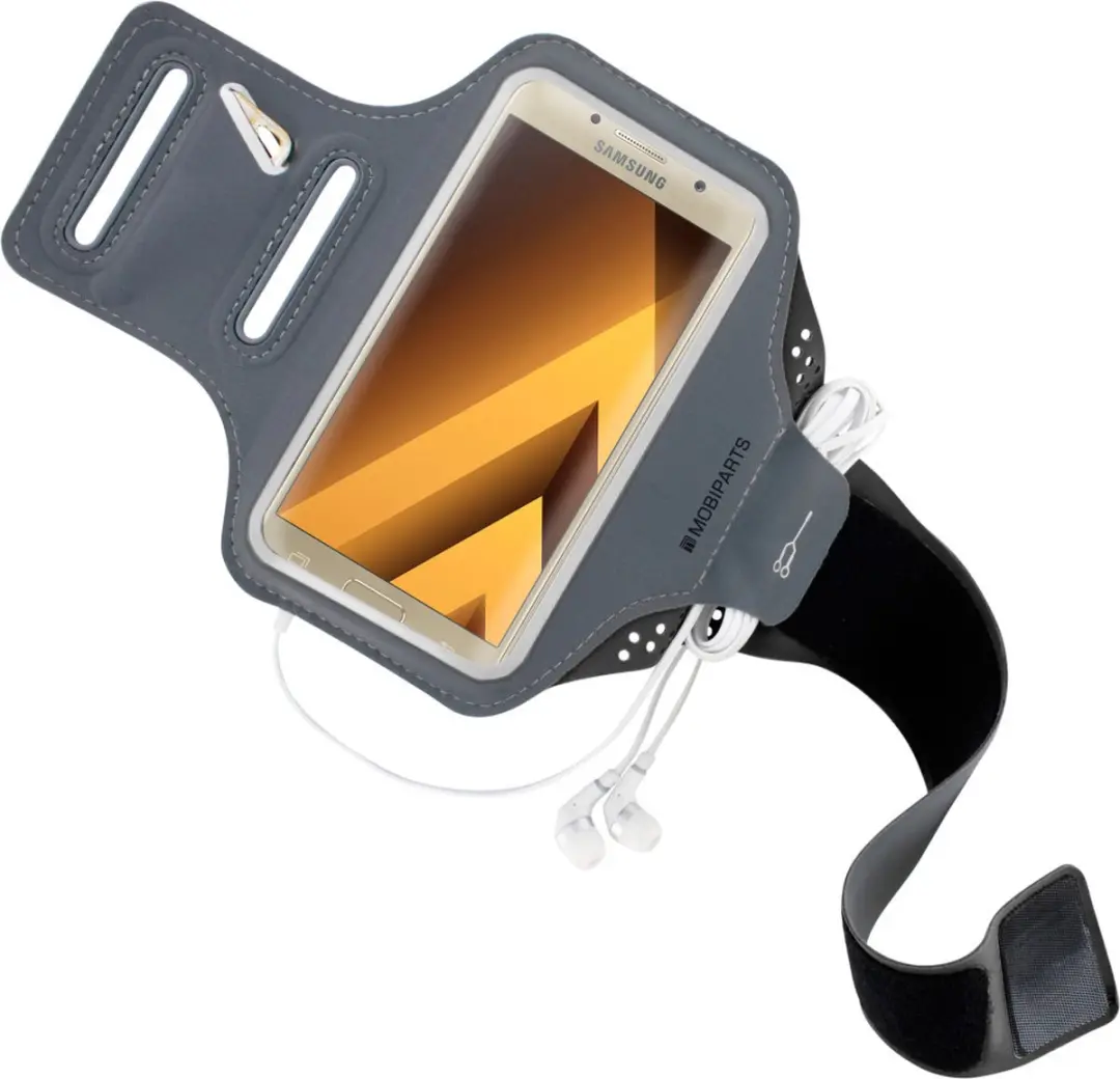 Mobiparts Hardloop Sportarmband MP-62214 - Zwart