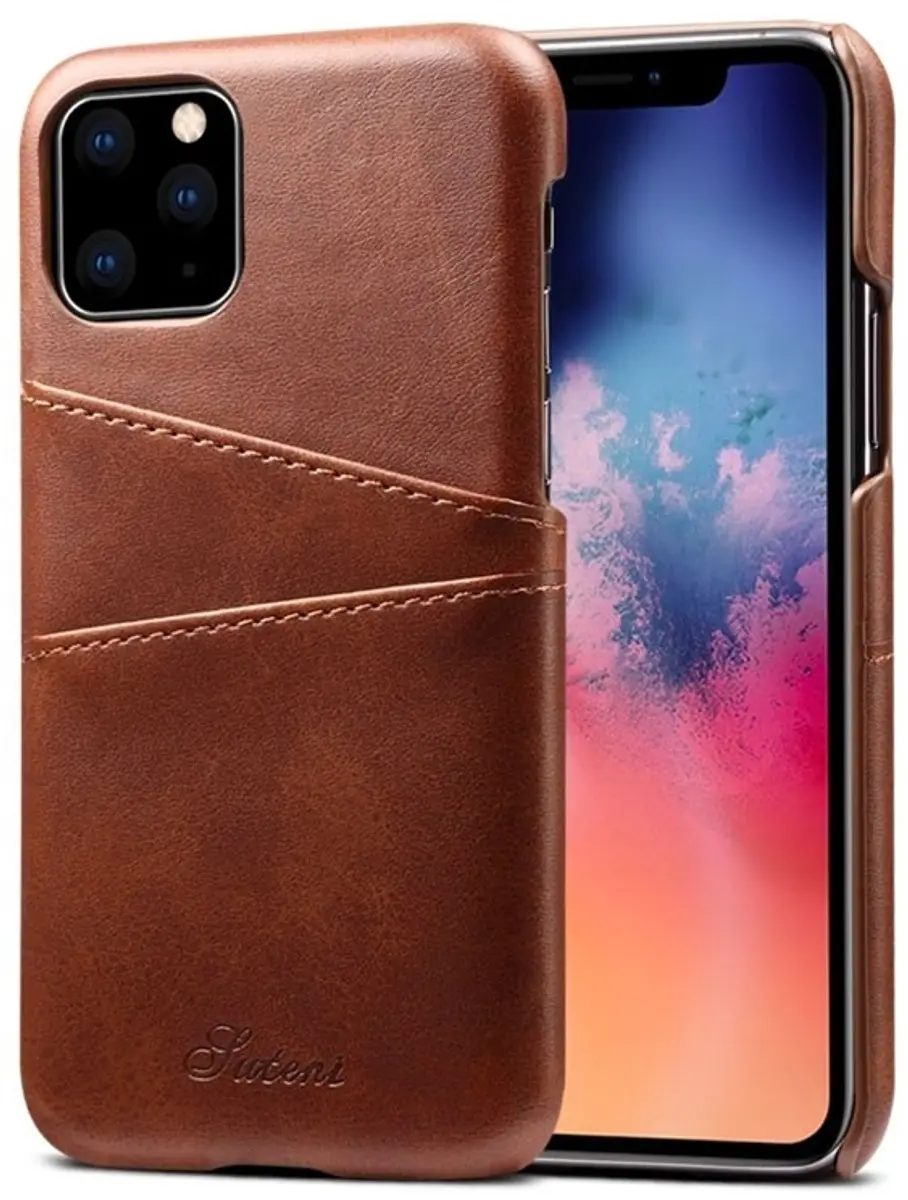 MobiQ Pashouder Hoesje iPhone 11 Pro Max