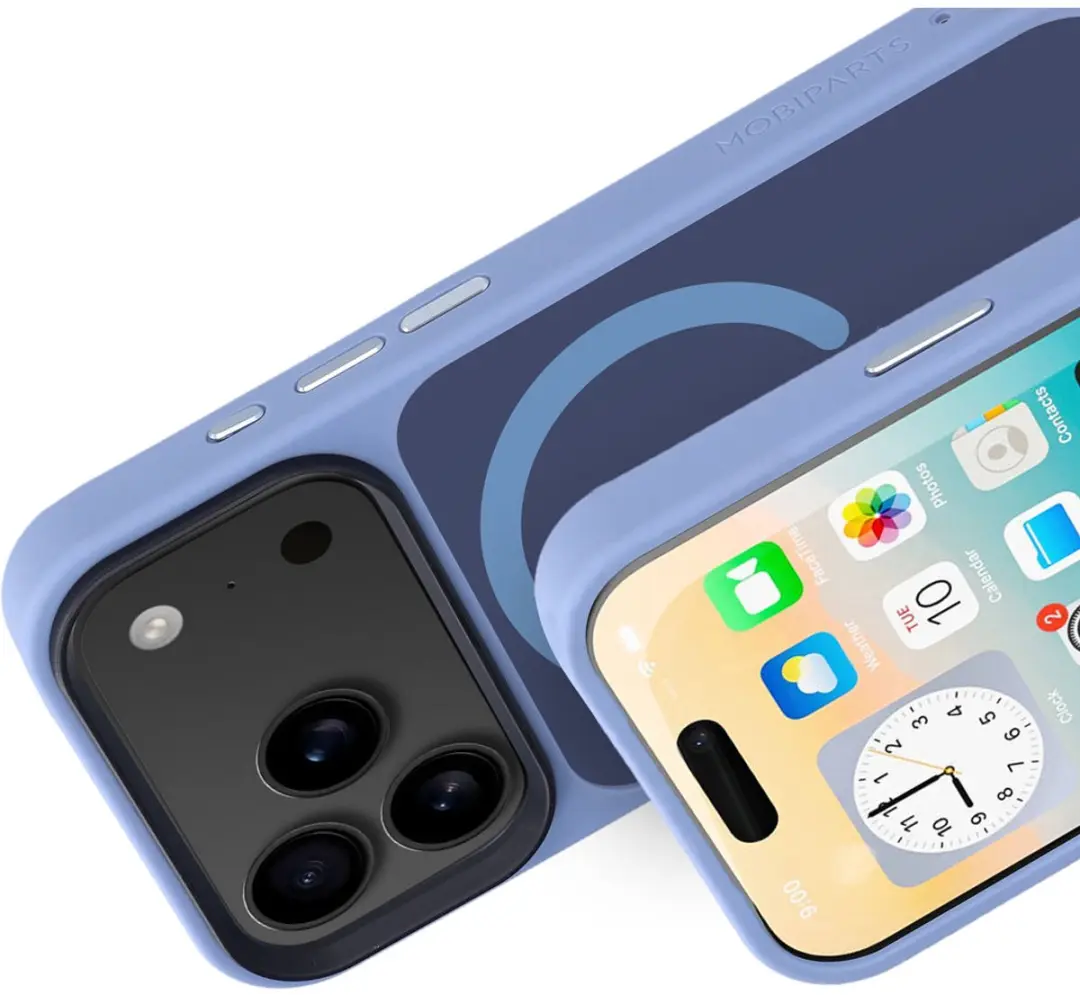 Mobiparts Hoesje iPhone 17 Pro MagSafe - Blauw MP-130086