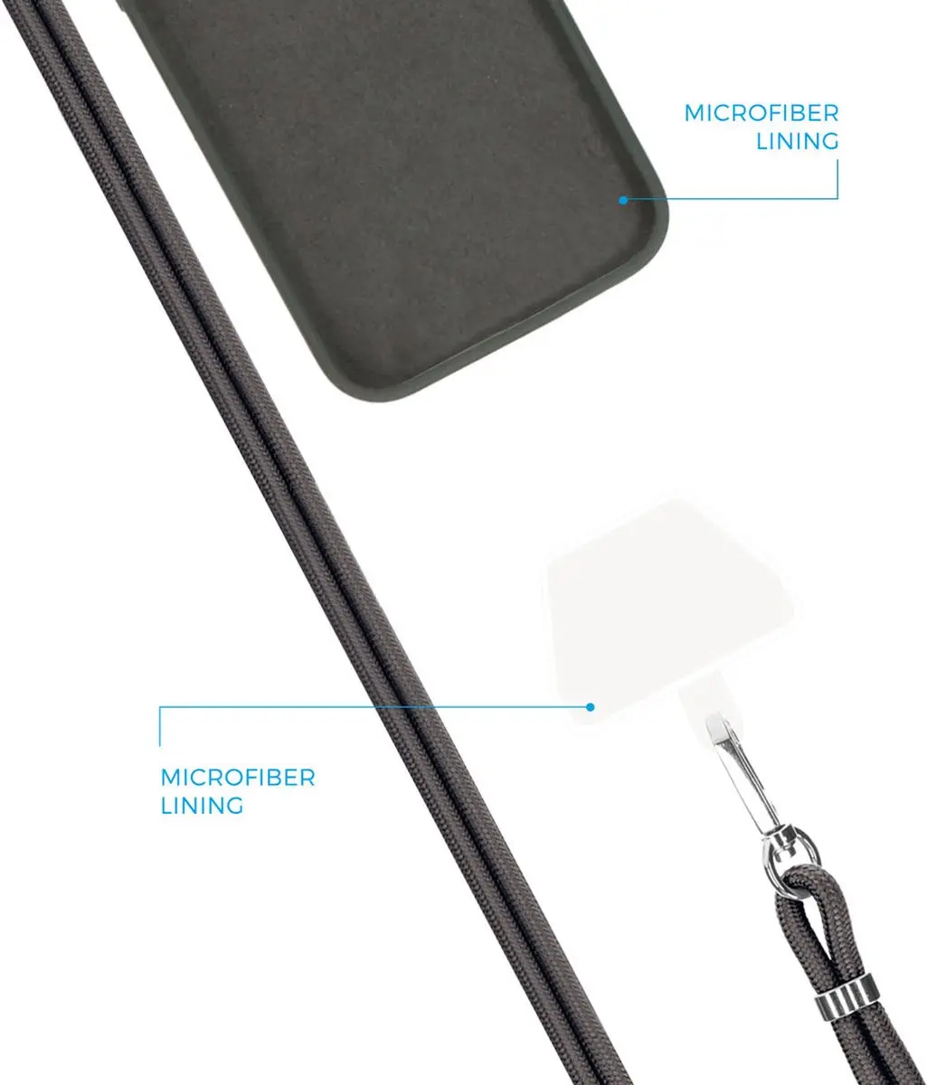Mobiparts Siliconen Hoesje MP-124791 iPhone 14 - Grijs