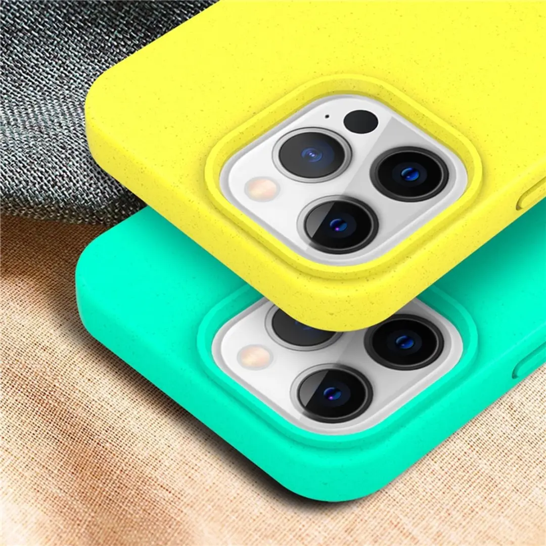 MobiQ Flexibel Eco Hoesje 13-00927 - iPhone 13 - Zwart