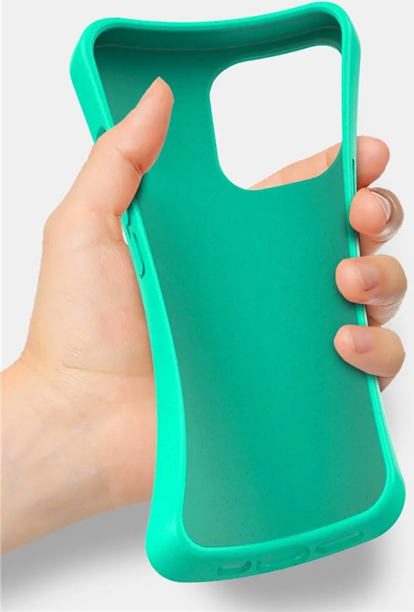 MobiQ Flexibel Eco Hoesje 13-00927 - iPhone 13 - Zwart