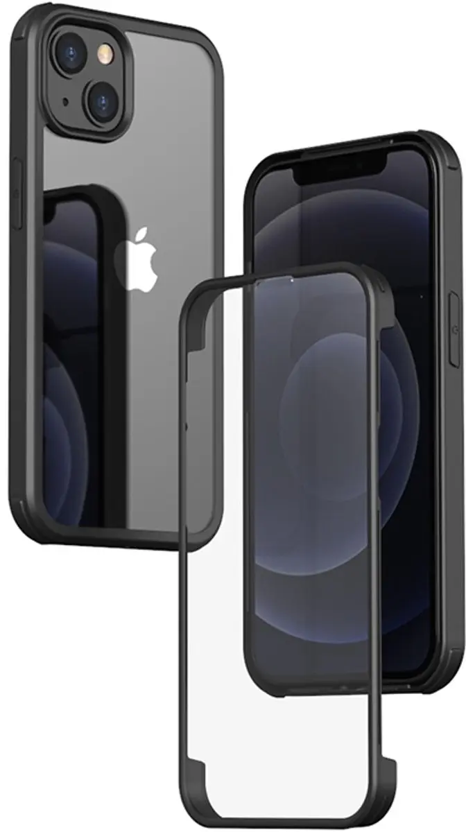 MobiQ Rugged 360 iPhone 13 Pro Max Hoesje - Rood