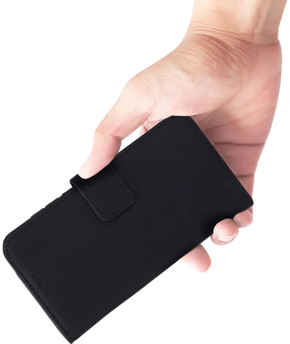 Mobiparts MP-128762 Leather Wallet Case Samsung Galaxy A36 - 3 Pasjes - Zwart