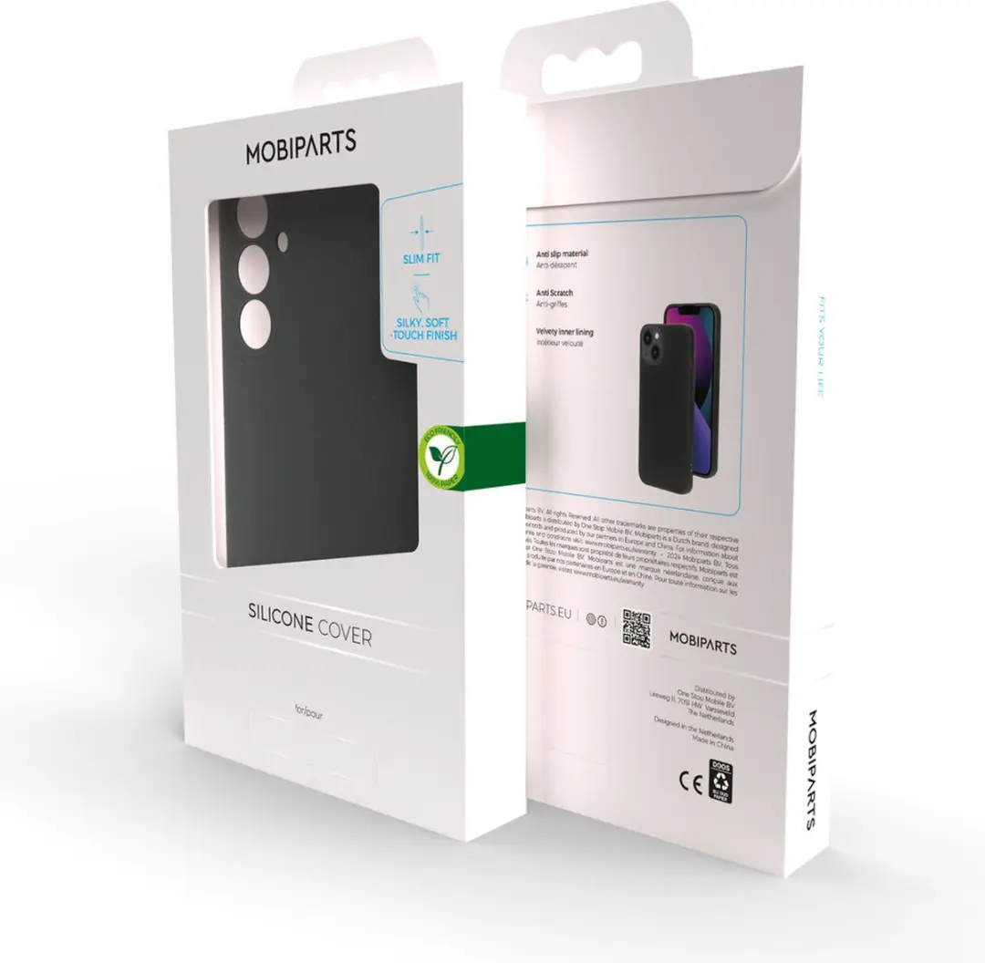 Mobiparts MP-5001550 Silicone Hoesje Samsung Galaxy A34 5G - Grijs