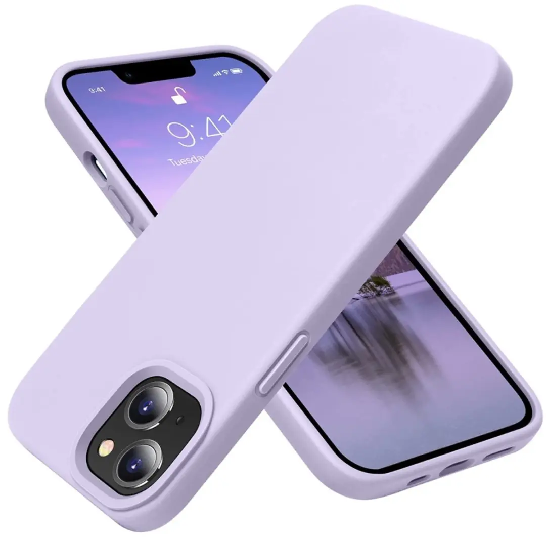 MobiQ Liquid Silicone Hoesje iPhone 13 Mini