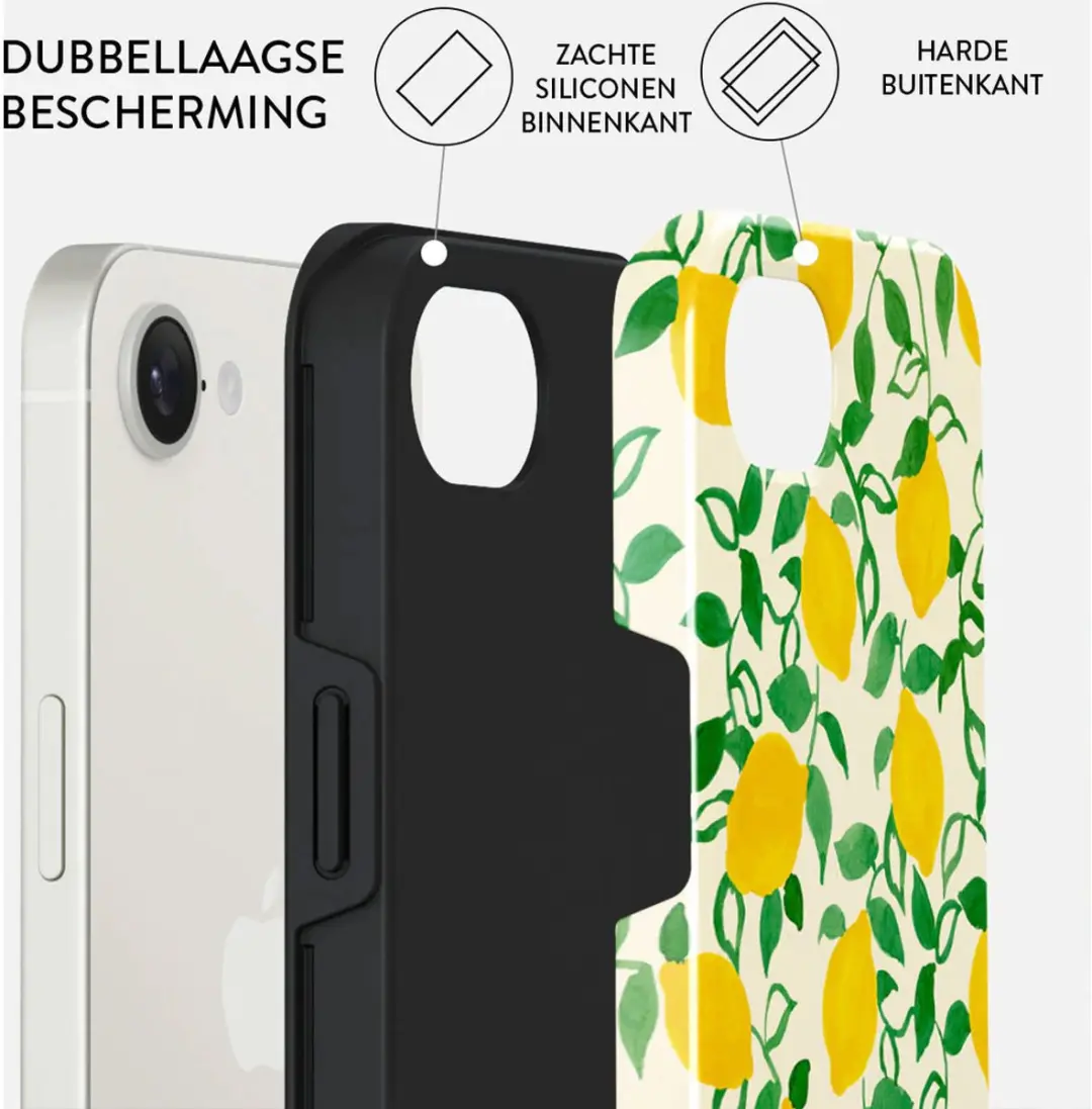 Burga Tough MagSafe Hoesje - iPhone 16/17 Capri