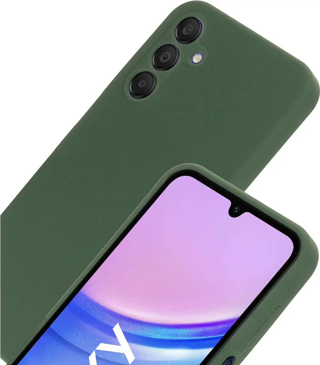 Mobiparts MP-125653 Hoesje Samsung Galaxy A15 - Groen