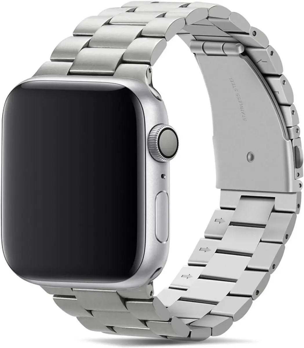 MobiQ Luxe Metalen Bandje Apple Watch 38mm