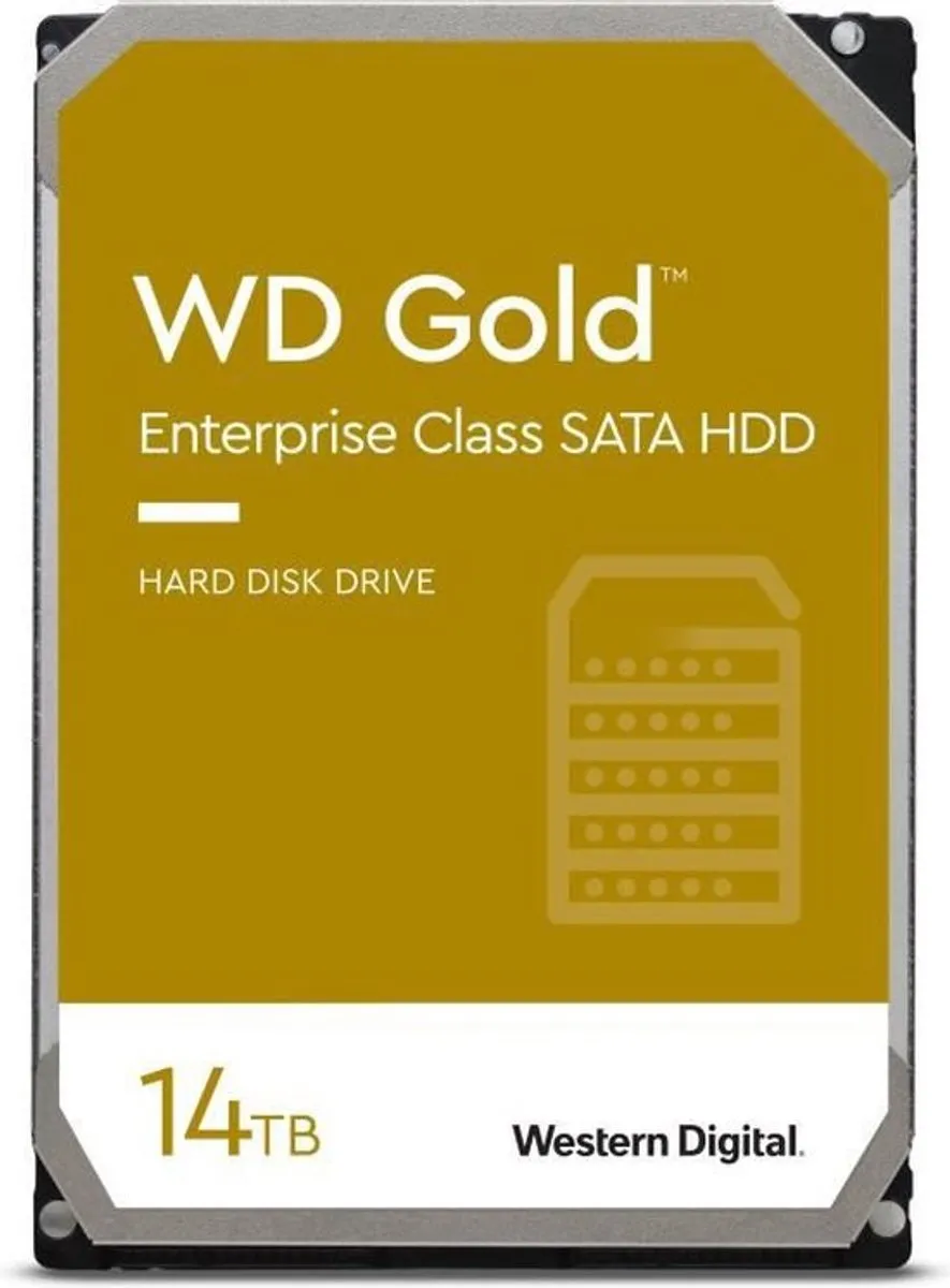 Western Digital Gold 3.5" 14TB SATA HDD - 7200rpm - afbeelding 5 van 6