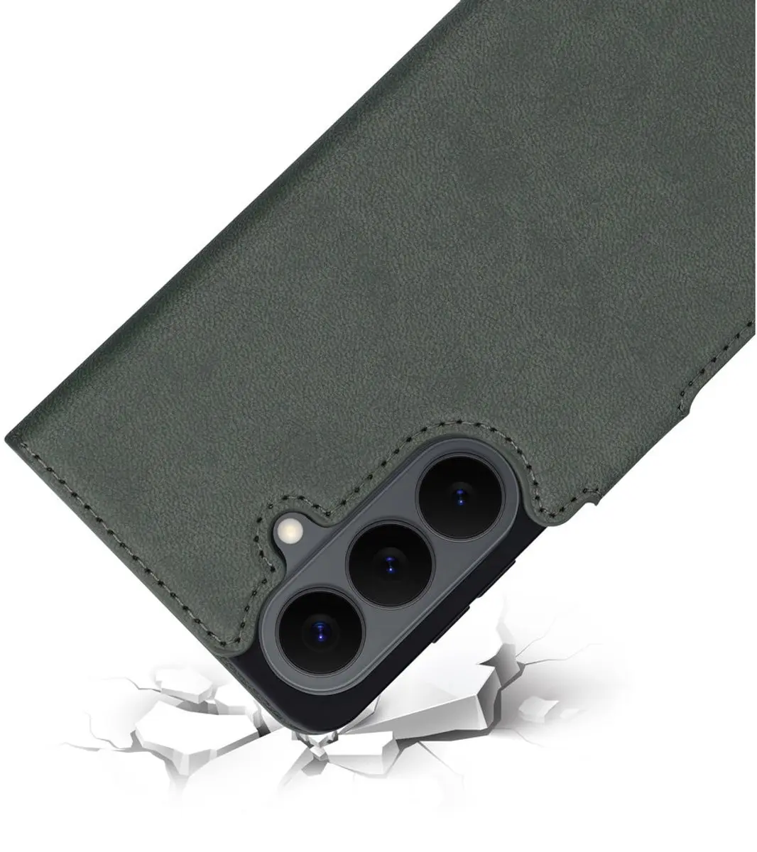 Mobiparts MP-131538 Hoesje Samsung Galaxy S26 - Wallet - Groen