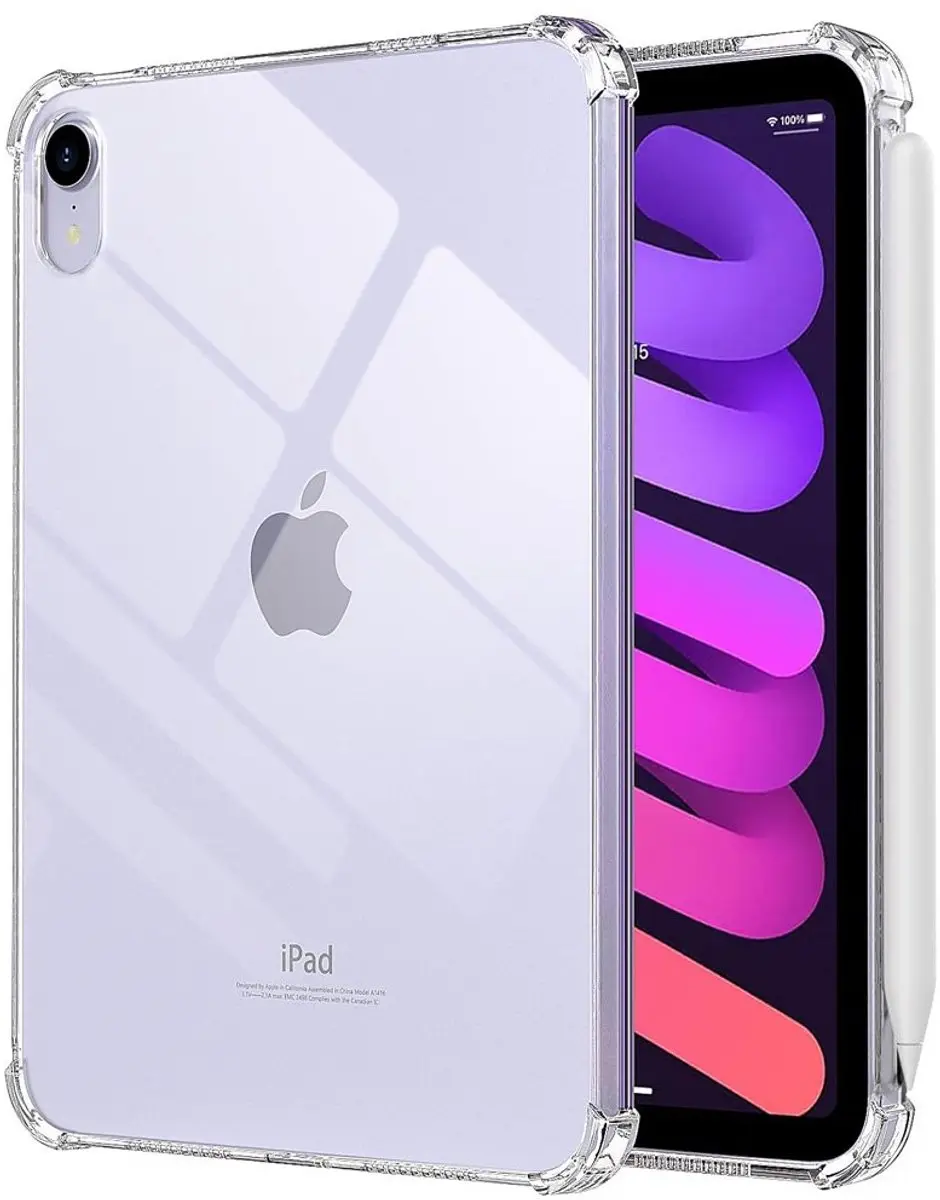 MobiQ Transparante Backcover iPad Mini 6 8.3