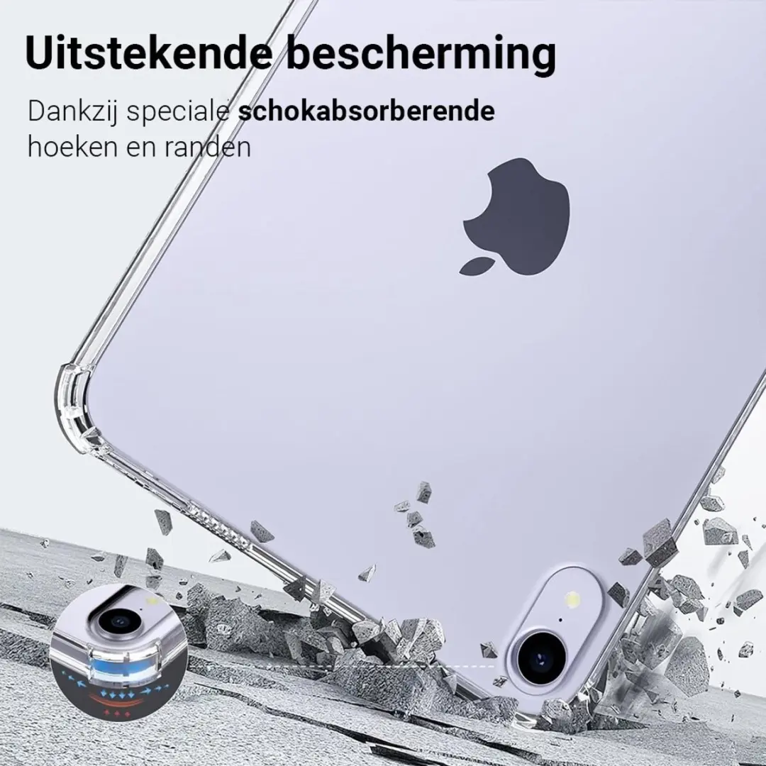 MobiQ Transparante Backcover iPad Mini 6 8.3 - 46-00481