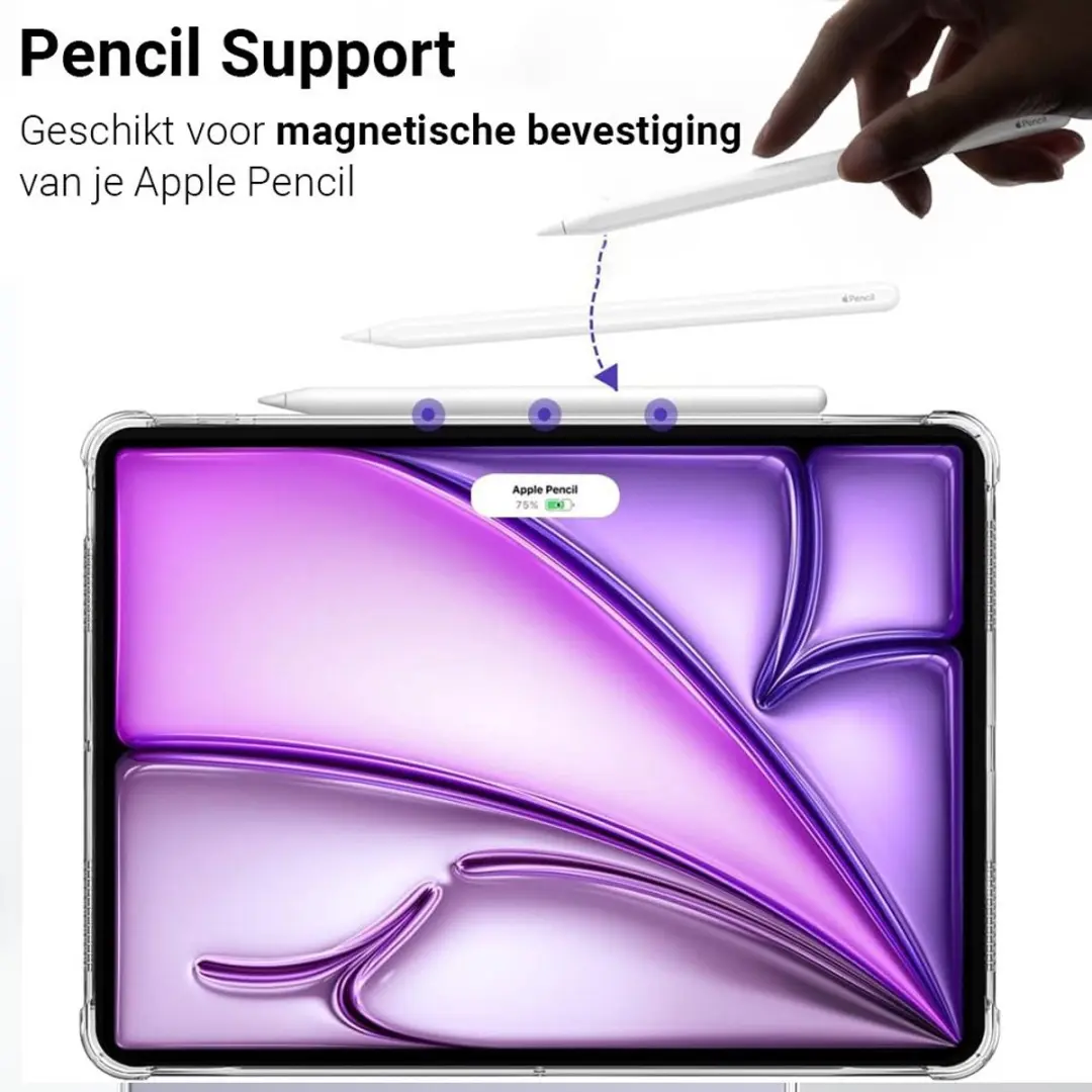 MobiQ Transparante Backcover iPad Mini 6 8.3 - 46-00481