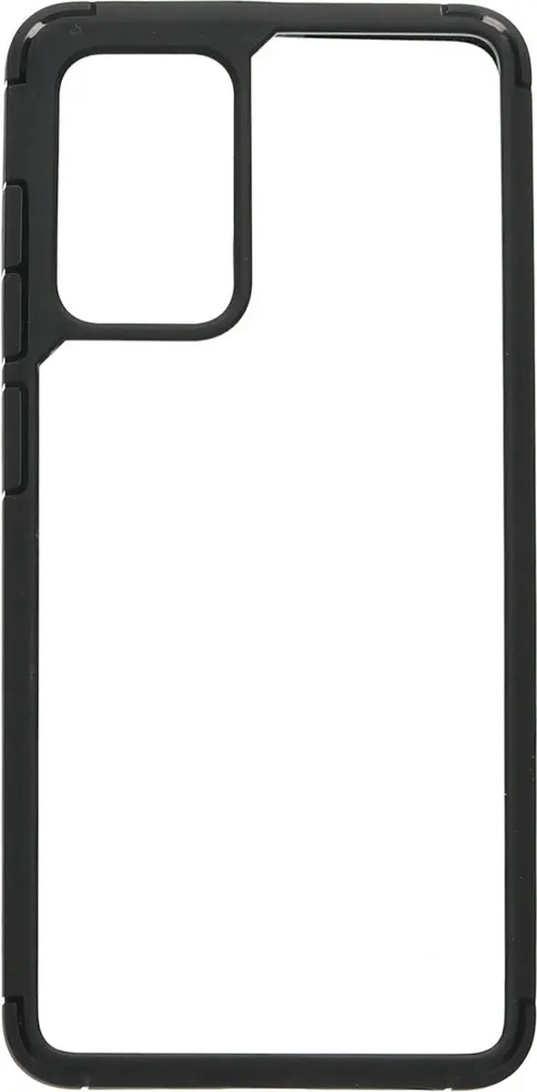 Mobiparts MP-113053 Rugged Hoesje - Samsung Galaxy A52/A52s 5G - Zwart Transparant