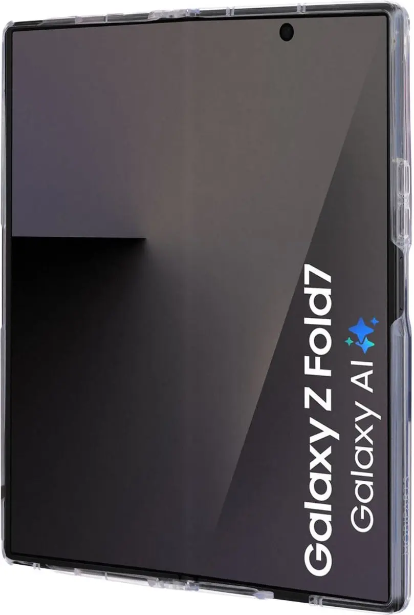 Mobiparts MP-129901 Hoesje Samsung Galaxy Z Fold 7/8 Ultra - Hardcover MagSafe - Transparant