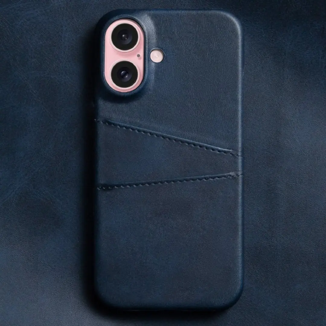 MobiQ 46-00162 Hoesje iPhone 16 Plus - Blauw
