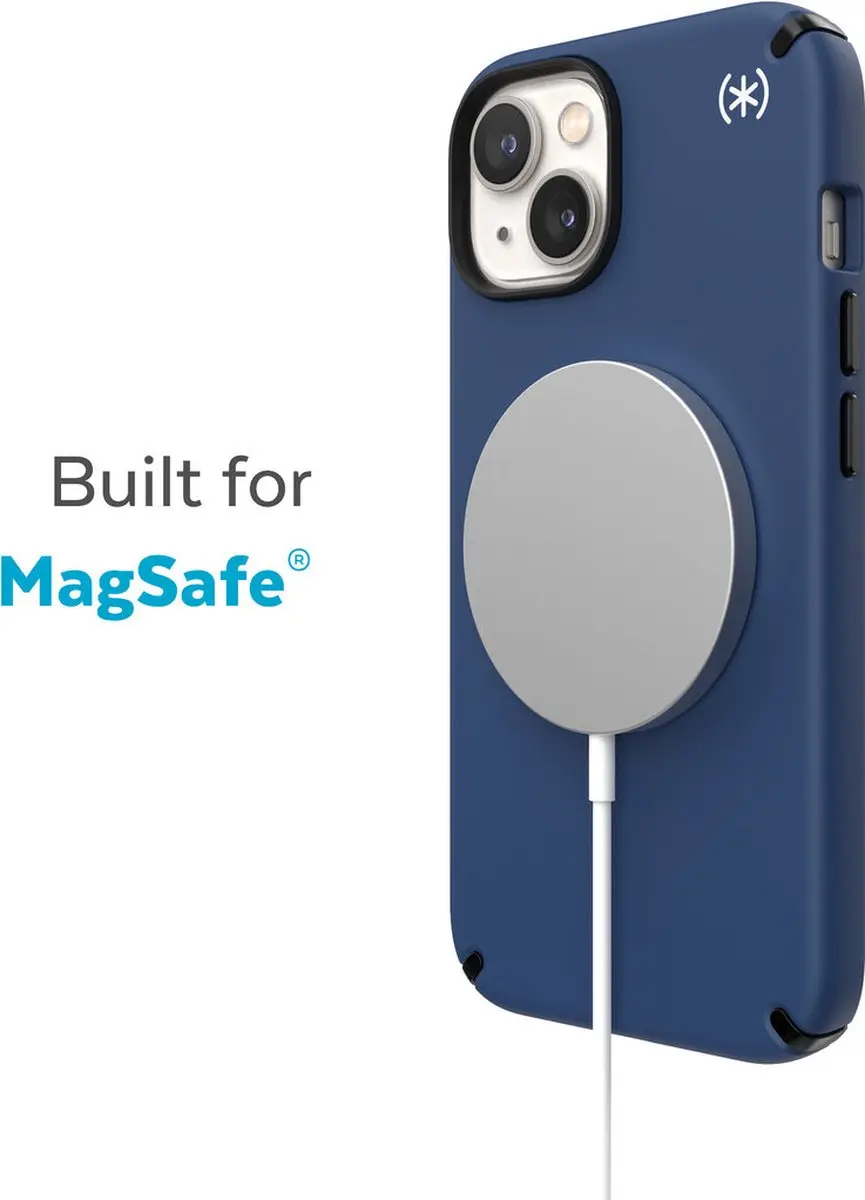 Speck Presidio2 Pro 150115-9974 Hoesje - iPhone 15/14 Plus - Blauw - MagSafe