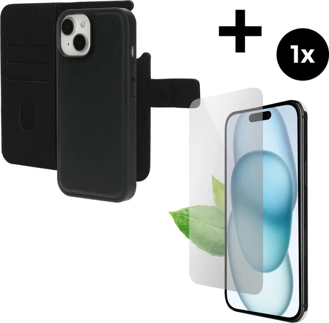 Mobiparts Leather 2-in-1 Wallet Case iPhone 15