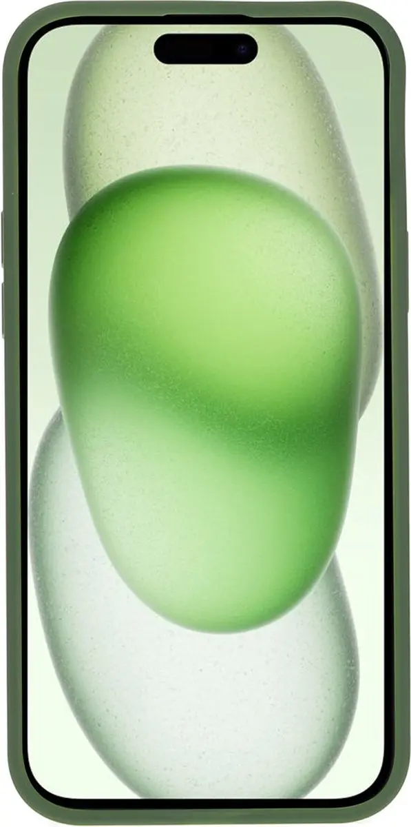 Mobiparts MP-124413 Hoesje iPhone 15 Plus - Hardcover MagSafe - Groen - afbeelding 6 van 6