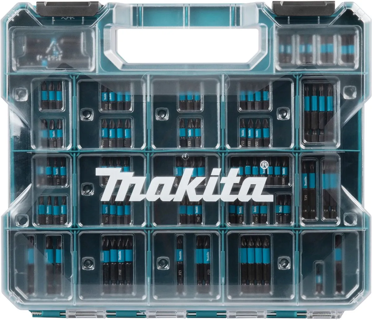Makita E-24826 Impact Black Slagschroefbitset - 100-delig