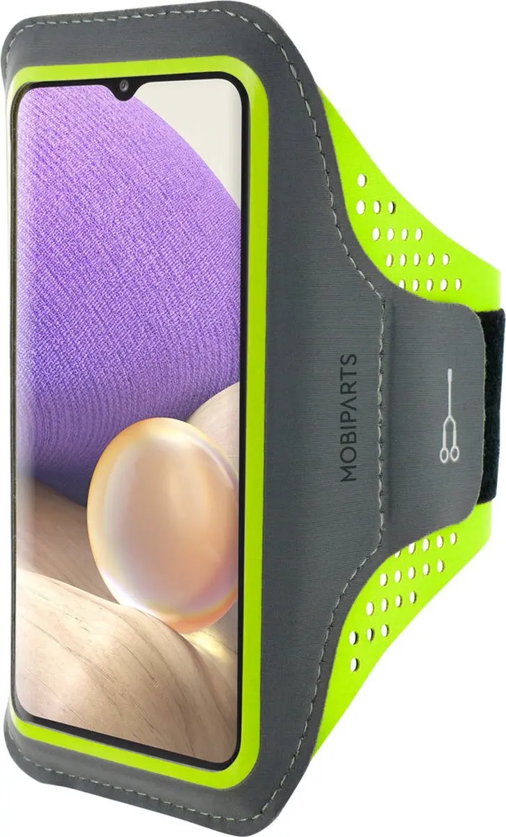 Mobiparts Hardlooparmband MP-113089 - Groen - 5 Pasjes
