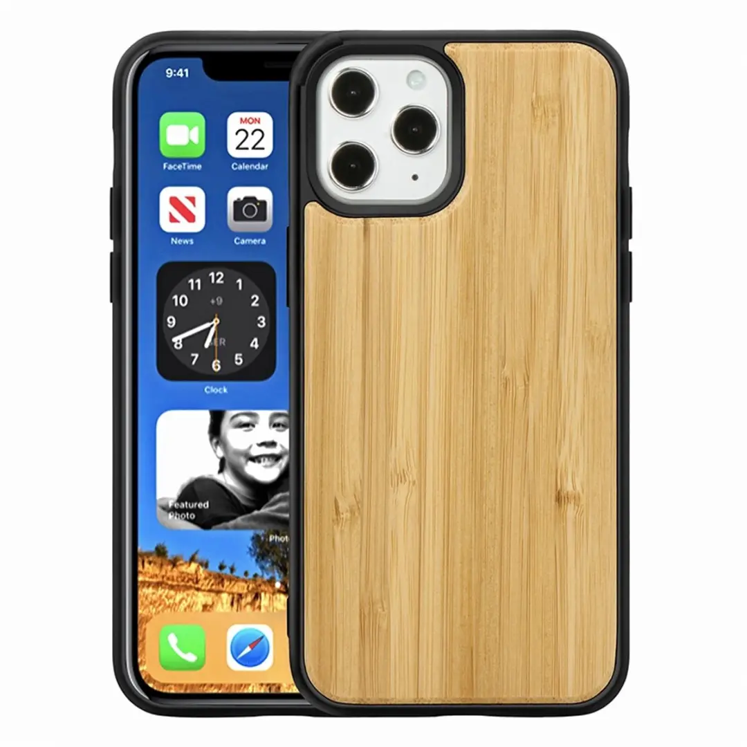 MobiQ Houten Hoesje iPhone 12 Mini