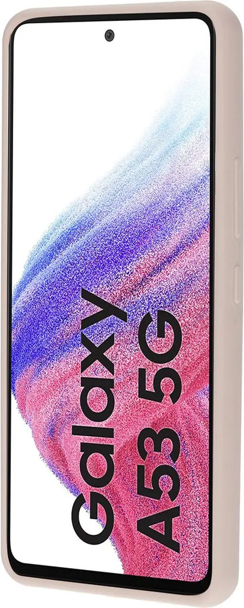 Mobiparts Hoesje Samsung Galaxy A53 5G - MP-121860 - Beige Roze