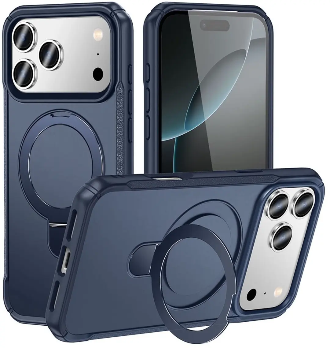 MobiQ Magnetisch Ringstand MagSafe Hoesje iPhone 17 Pro Max